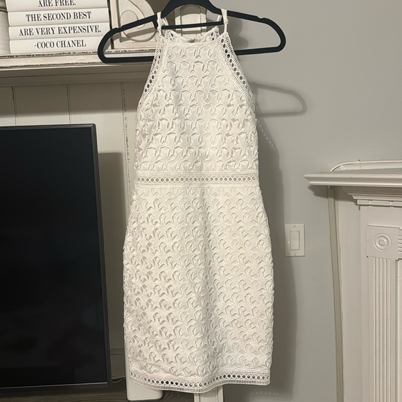 Lulus Come On Nova White Crochet Lace Dress - Picture 5 of 9